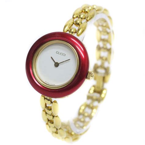 gucci change bezel wrist watch for womens|Gucci watch replacement bezel.